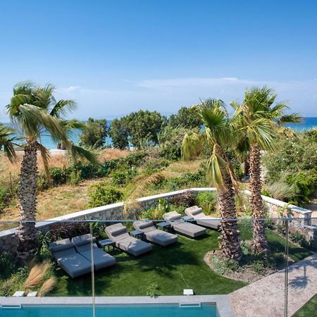 Penelope Beachfront Villa Kremasztí Kültér fotó