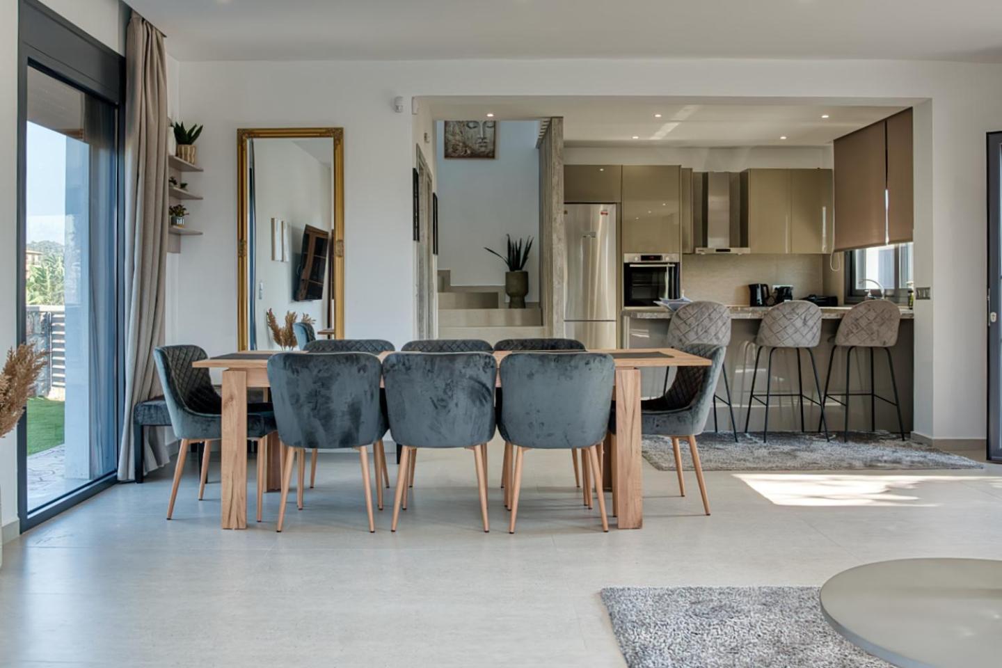 Penelope Beachfront Villa Kremasztí Kültér fotó
